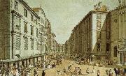 william wordsworth vienna in the 18th century a view of one of its streets, the kohlmarkt Spain oil painting artist